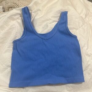 blue suzette collection tank top